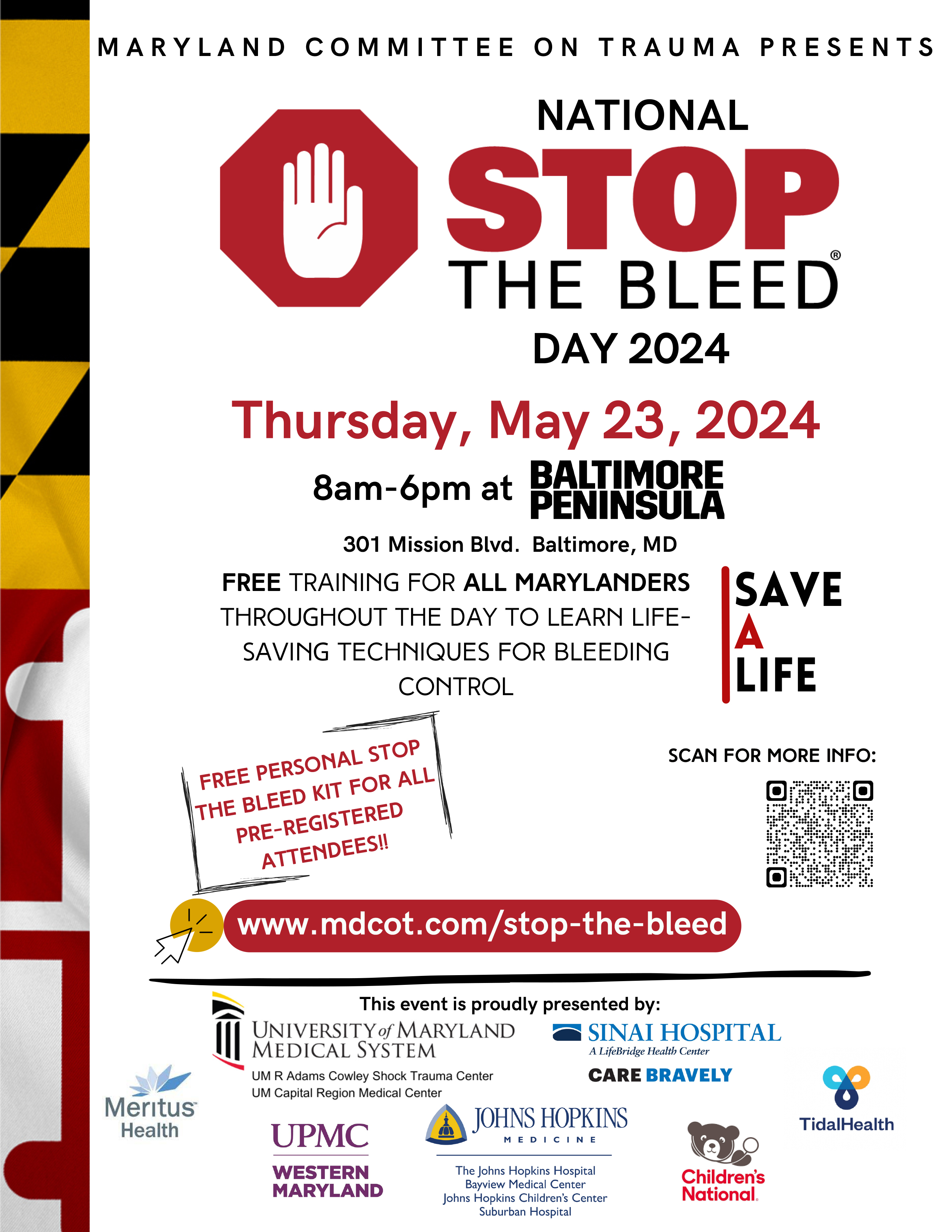 National Stop The Bleed Day Courses TidalHealth